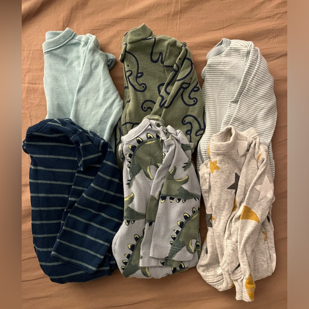 0-3M Baby Pajama Bundle